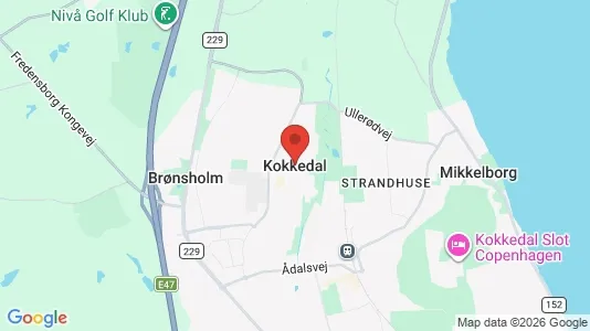 Kontorlokaler til leje i Kokkedal - Foto fra Google Street View