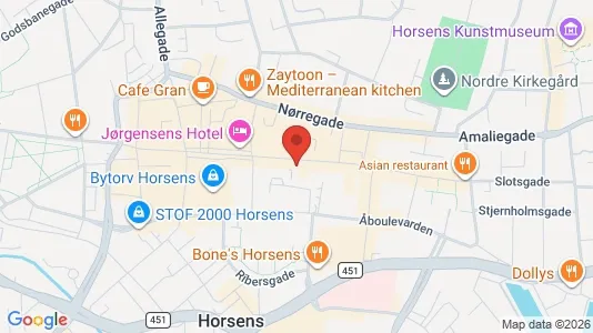 Kontorlokaler til leje i Horsens - Foto fra Google Street View