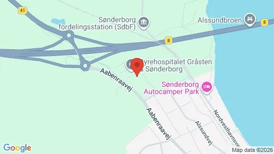 Kontorlokaler til leje i Sønderborg - Foto fra Google Street View