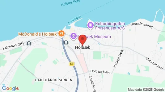 Kontorlokaler til leje i Holbæk - Foto fra Google Street View