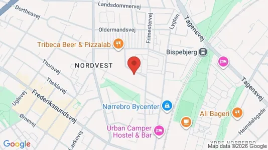 Kontorlokaler til leje i København NV - Foto fra Google Street View