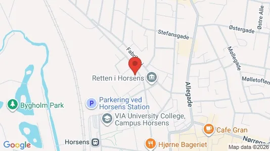 Kontorlokaler til leje i Horsens - Foto fra Google Street View