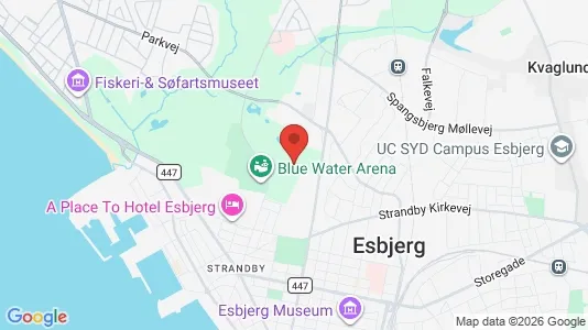 Kontorlokaler til leje i Esbjerg Centrum - Foto fra Google Street View