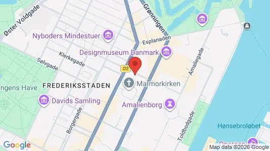 Kontorlokaler til leje i København K - Foto fra Google Street View