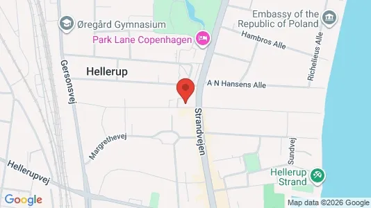 Kontorlokaler til leje i Hellerup - Foto fra Google Street View