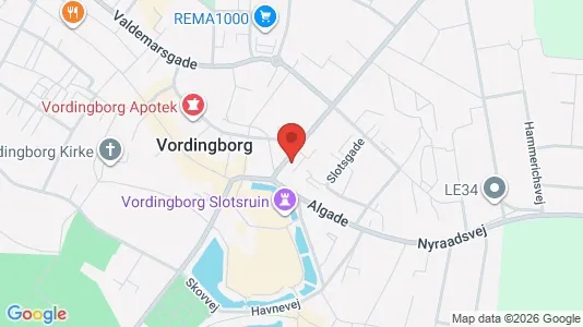 Kontorlokaler til leje i Vordingborg - Foto fra Google Street View