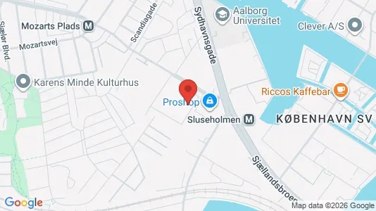Kontorlokaler til leje i København SV - Foto fra Google Street View