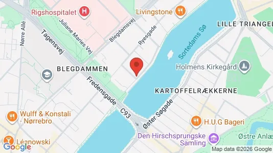 Kontorlokaler til leje i Østerbro - Foto fra Google Street View
