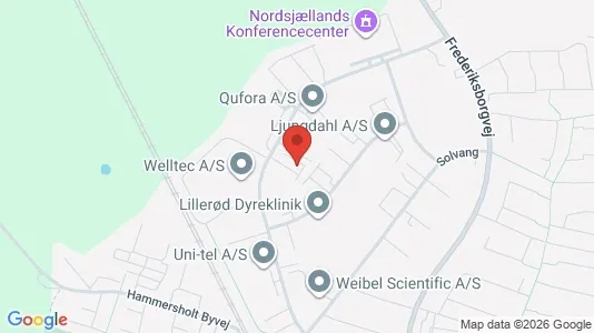 Kontorlokaler til leje i Allerød - Foto fra Google Street View