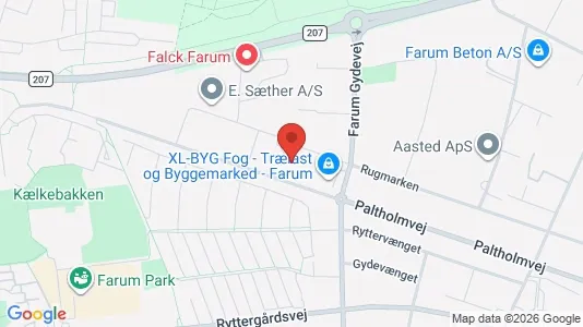 Kontorlokaler til leje i Farum - Foto fra Google Street View