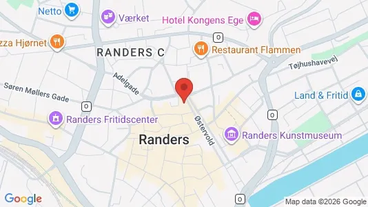 Kontorlokaler til leje i Randers C - Foto fra Google Street View