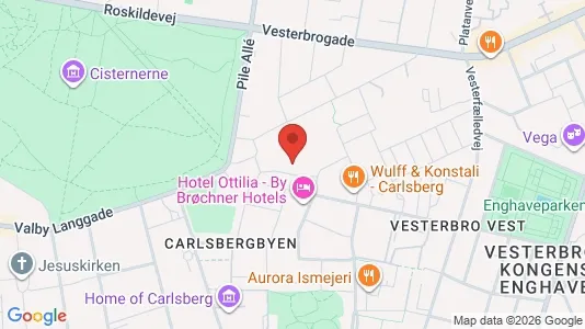 Kontorlokaler til salg i Vesterbro - Foto fra Google Street View
