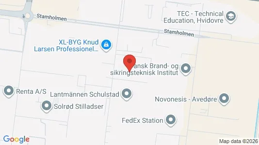 Kontorlokaler til leje i Hvidovre - Foto fra Google Street View