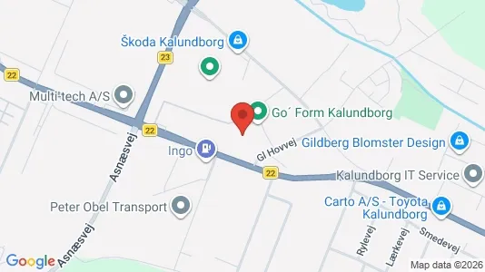 Kontorlokaler til leje i Kalundborg - Foto fra Google Street View