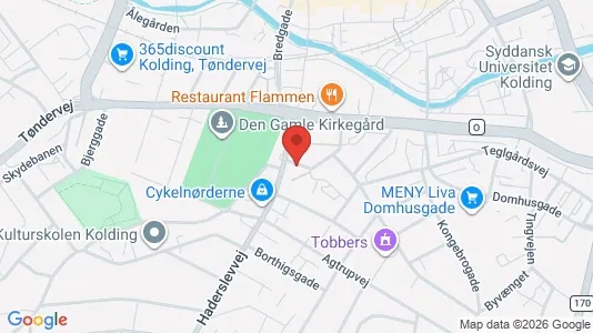 Kontorlokaler til leje i Kolding - Foto fra Google Street View