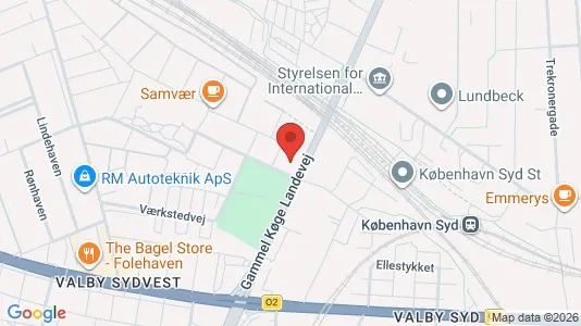 Kontorlokaler til leje i Valby - Foto fra Google Street View