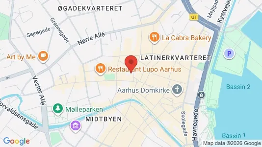 Kontorlokaler til leje i Århus C - Foto fra Google Street View