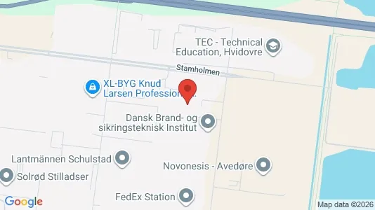 Kontorlokaler til leje i Hvidovre - Foto fra Google Street View