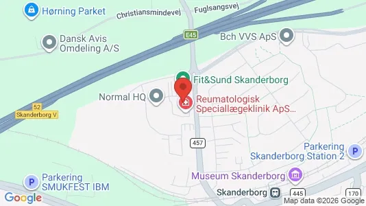 Kontorlokaler til leje i Skanderborg - Foto fra Google Street View