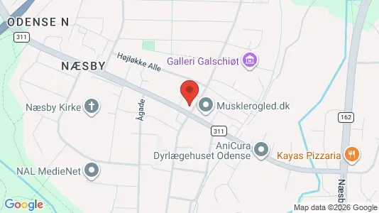 Kontorlokaler til leje i Odense N - Foto fra Google Street View