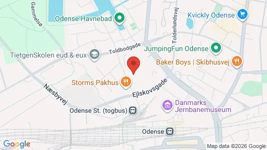Kontorlokaler til leje i Odense C - Foto fra Google Street View