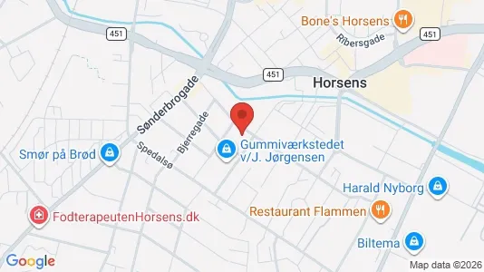 Kontorlokaler til salg i Horsens - Foto fra Google Street View