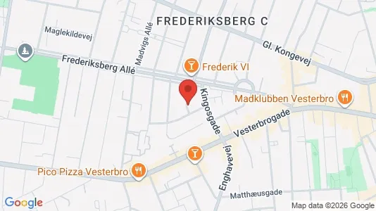 Kontorlokaler til leje i Frederiksberg C - Foto fra Google Street View