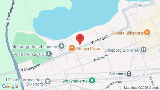 Kontorlokaler til leje i Silkeborg - Foto fra Google Street View