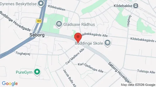 Kontorlokaler til leje i Søborg - Foto fra Google Street View