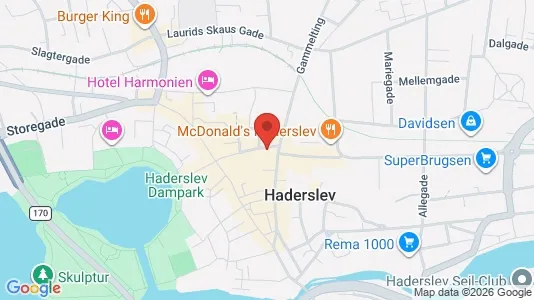 Kontorlokaler til leje i Haderslev - Foto fra Google Street View