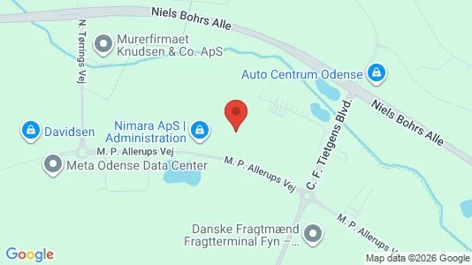 Kontorlokaler til leje i Odense SØ - Foto fra Google Street View