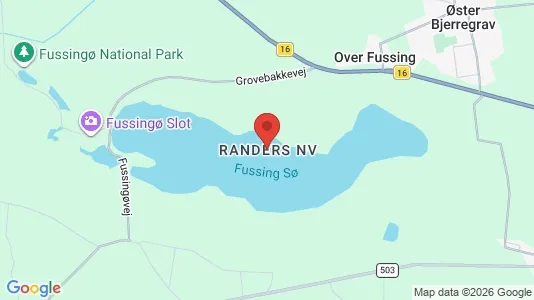 Kontorlokaler til leje i Randers NV - Foto fra Google Street View