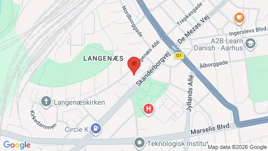 Kontorlokaler til leje i Århus C - Foto fra Google Street View