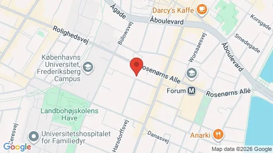Kontorlokaler til leje i Frederiksberg C - Foto fra Google Street View