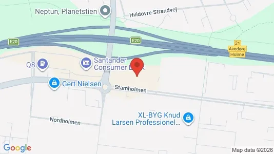 Kontorlokaler til leje i Hvidovre - Foto fra Google Street View