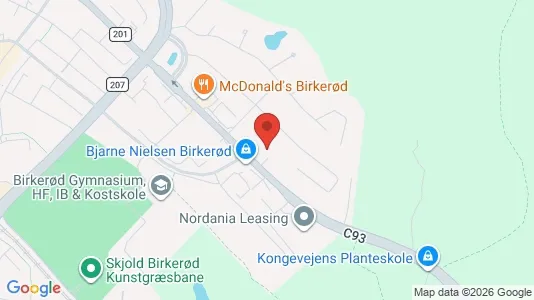 Kontorlokaler til leje i Birkerød - Foto fra Google Street View