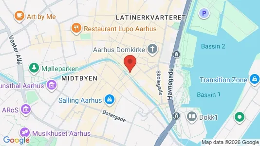 Kontorlokaler til leje i Århus C - Foto fra Google Street View