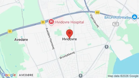 Kontorlokaler til leje i Hvidovre - Foto fra Google Street View