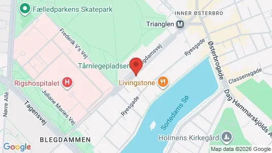 Kontorlokaler til leje i Østerbro - Foto fra Google Street View