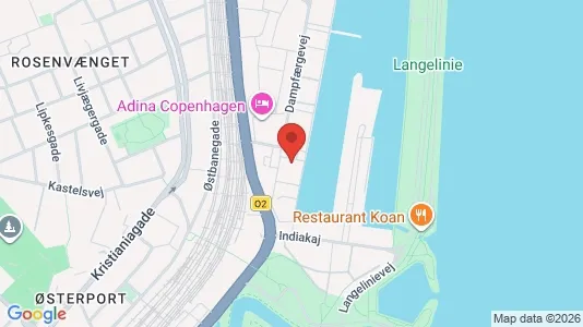 Kontorlokaler til leje i Østerbro - Foto fra Google Street View