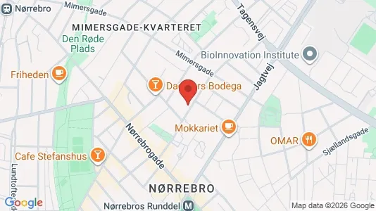 Kontorlokaler til leje i Nørrebro - Foto fra Google Street View