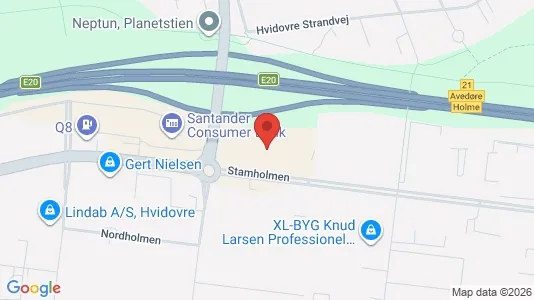 Kontorlokaler til leje i Hvidovre - Foto fra Google Street View