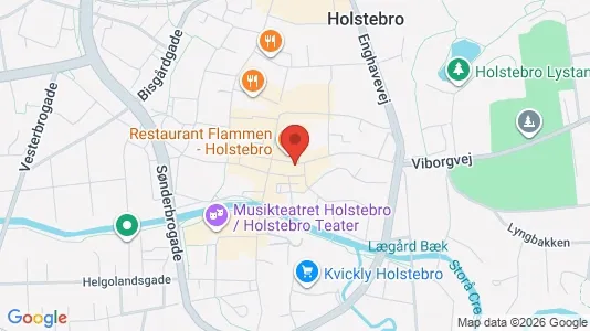 Kontorlokaler til leje i Holstebro - Foto fra Google Street View