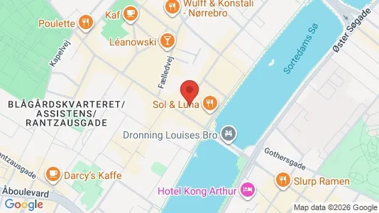 Kontorlokaler til leje i Nørrebro - Foto fra Google Street View