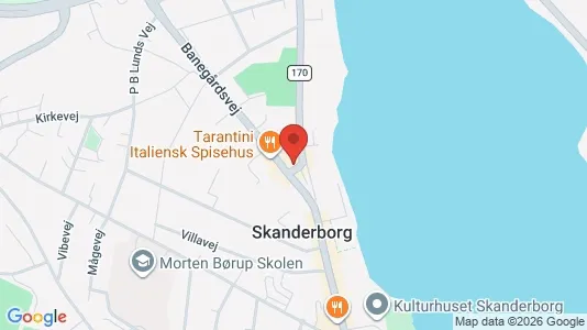 Kontorlokaler til leje i Skanderborg - Foto fra Google Street View