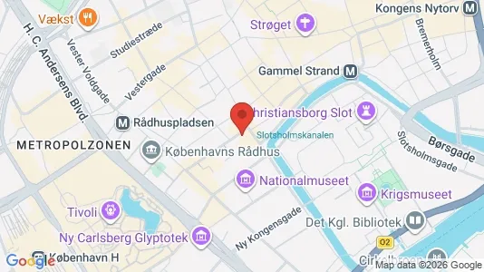 Kontorlokaler til leje i Charlottenlund - kort over placeringen